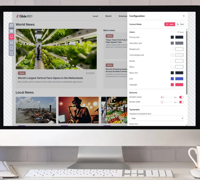 Glide Go Builder bring headless CMS power and prebuilt site convenience together.