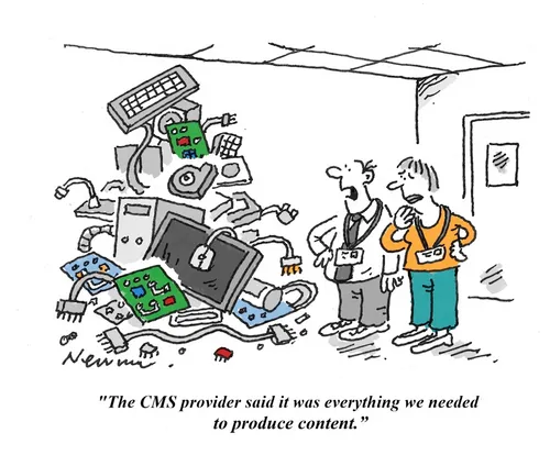 "The CMs provider said it was everything we needed to produce content."