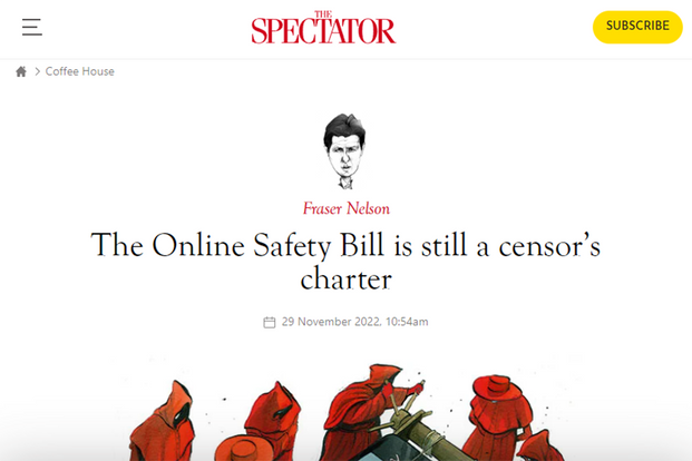 The Online Safety Bill comes under fire