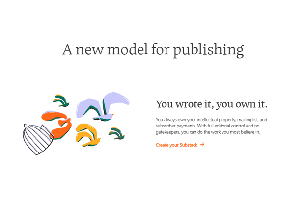 Substack says it is the friend of writers