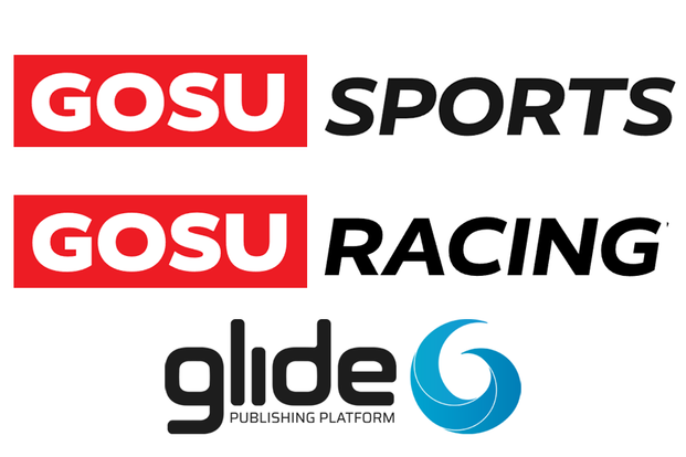 Gosu Sports Gosu Racing Glide Publishing Platform logos