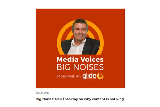 Neil Thackray on Media Voices Big Noises podcast