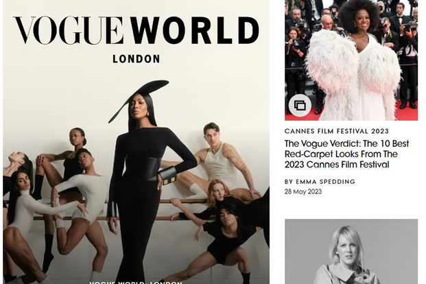 Newsletter Vogue Braille edition