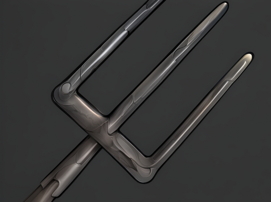 Pitchfork by Stable Diffusion