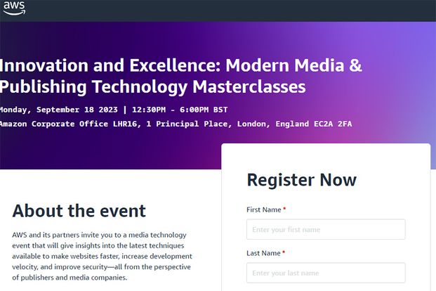 GPP's event with AWS and Vercel Sept 2023