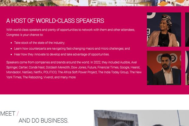 A host of world class speakers at FIPP 2023