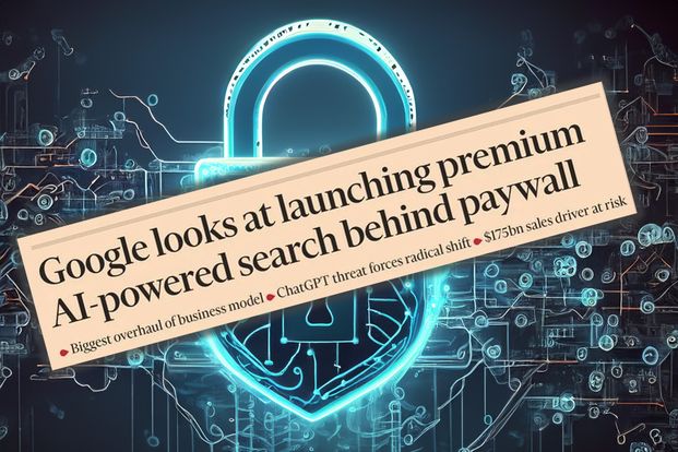 Google looking at launching premium AI-powered search behind paywall, report the Financial Times
