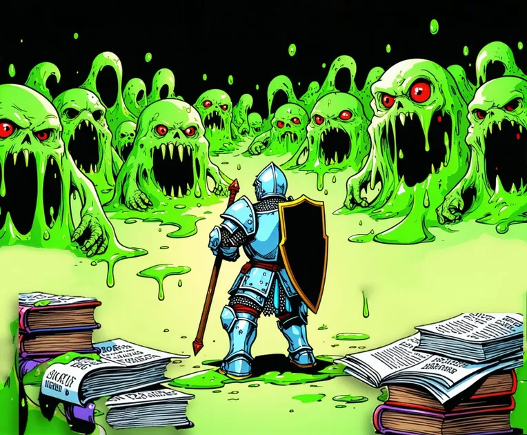 A battle against the slop ghouls