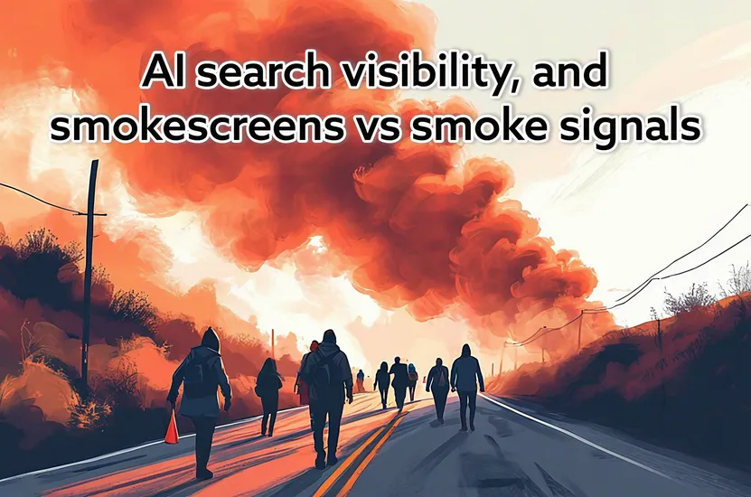 Many media site owners and major brands are jeopardising the things that matter in the chase for AI search visibility, says Steven Wilson-Beales